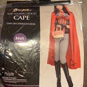 Red riding hood cape